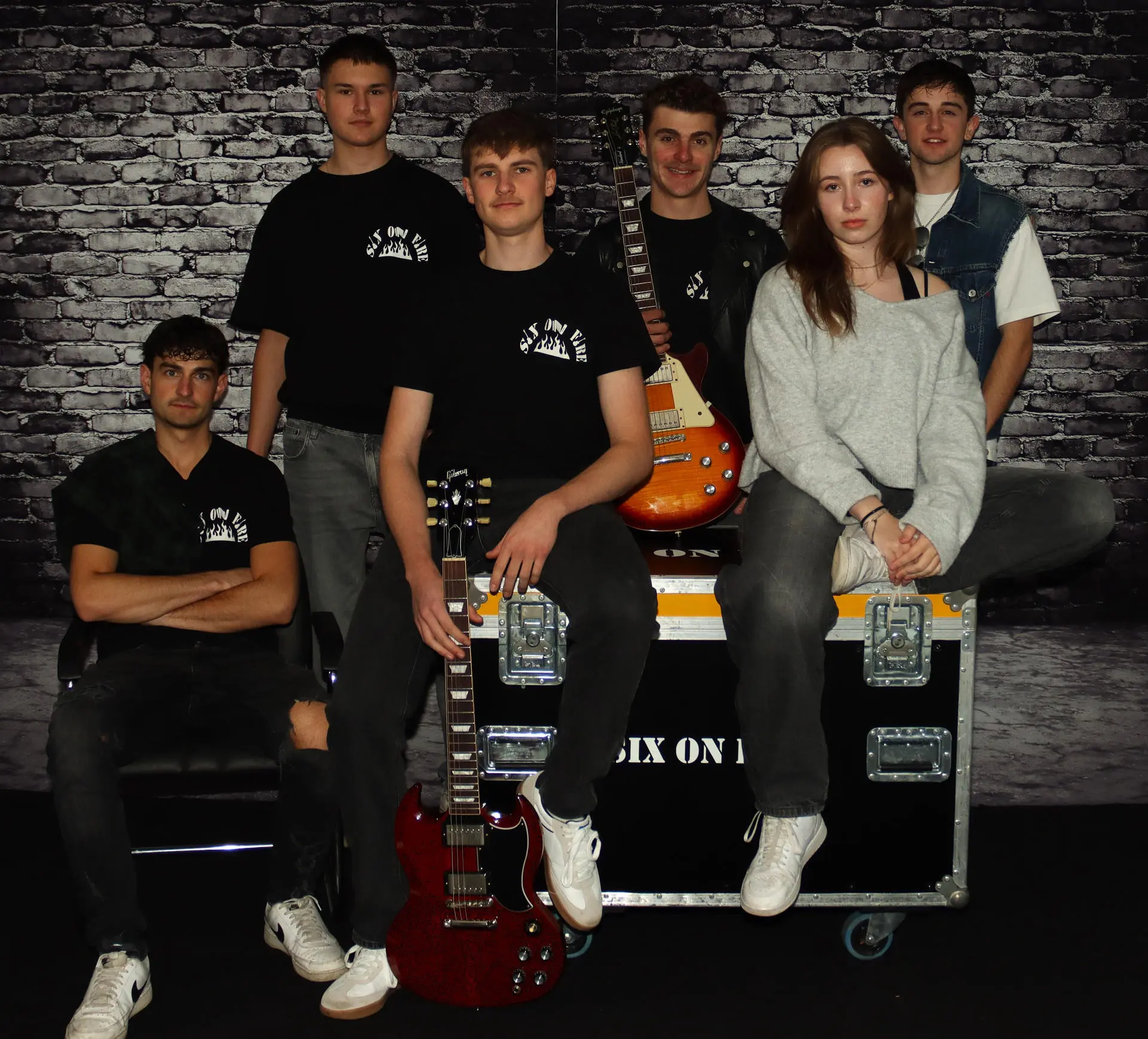 Six on Fire Bandfoto 1